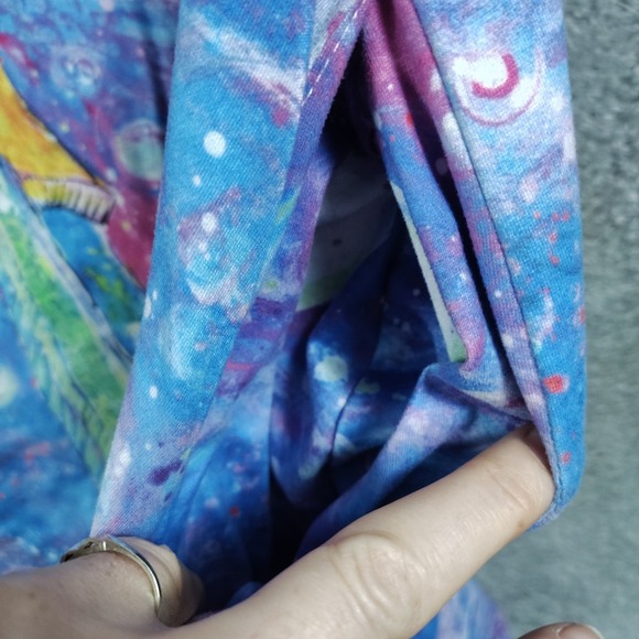 Leoma Lovegrove Nightgown Small Colorful Art To Wear‎ Anchor Print Pockets Artsy - Picture 8 of 12